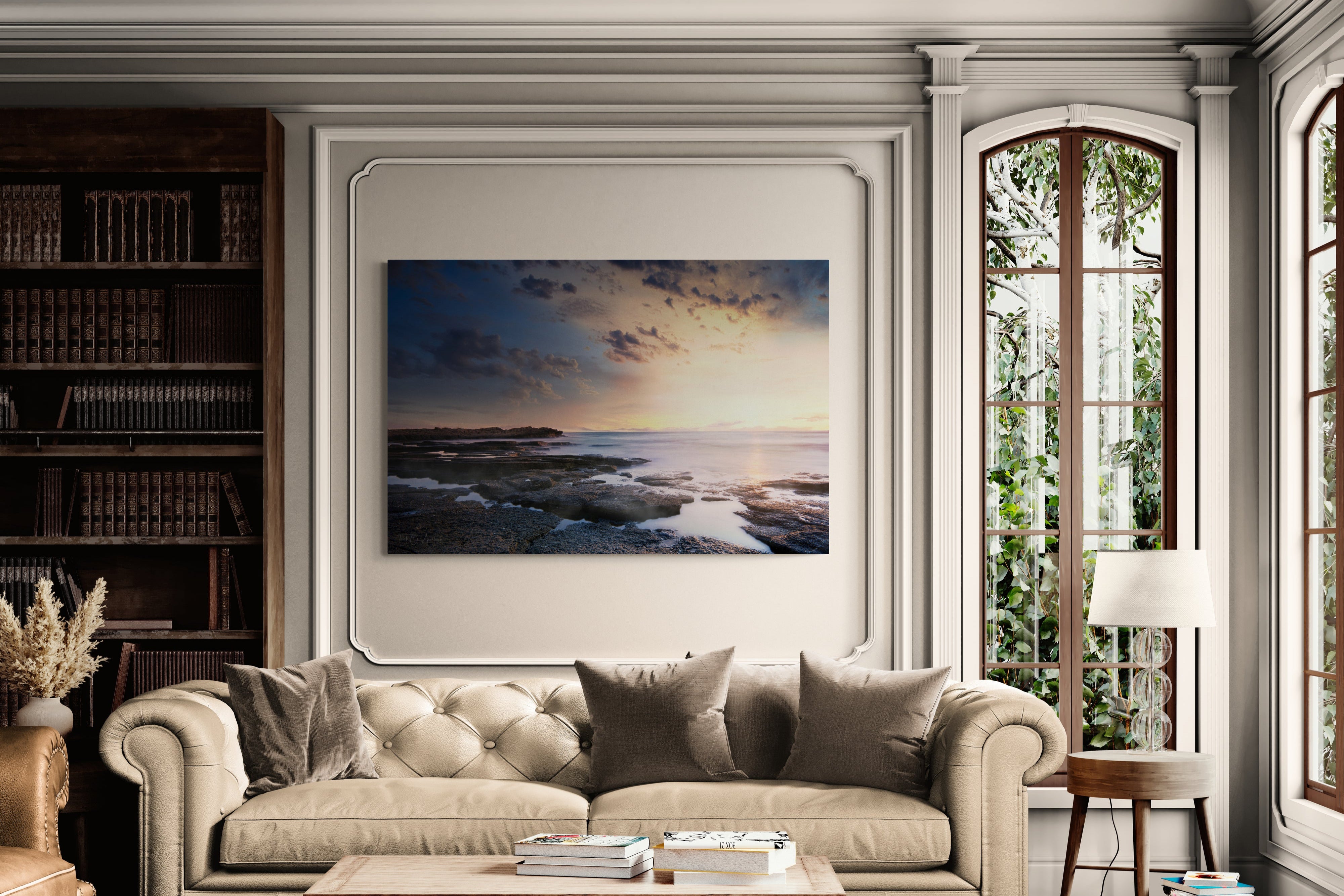 Sunset over the Shores of Nachsholim